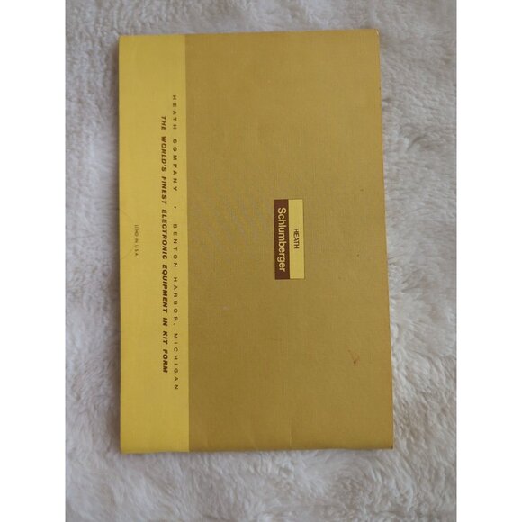 Heathkit Model IG-5240 Color Generator Instruction Manual 595-1875-1 - Picture 4 of 4